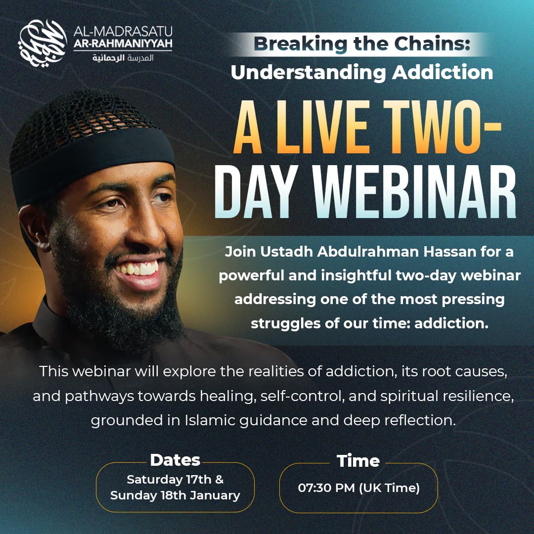 Breaking the Chains: Understanding Addiction - A Live Two-Day Webinar